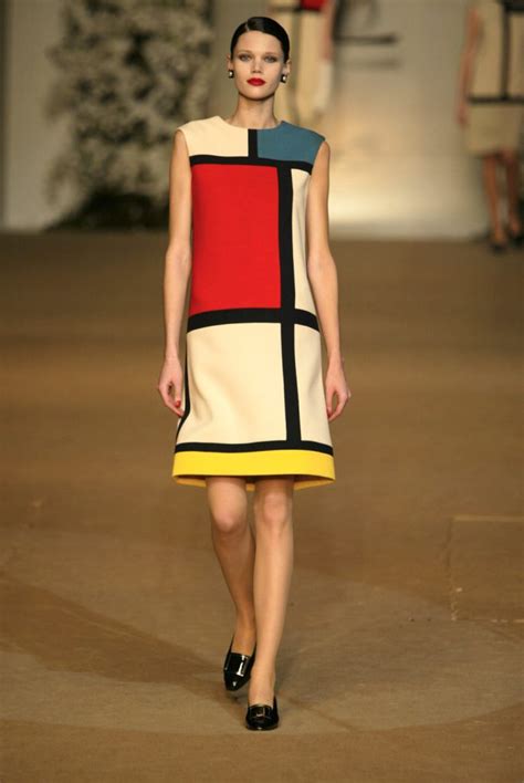 abito mondrian yves saint laurent|yves saint laurent fashion.